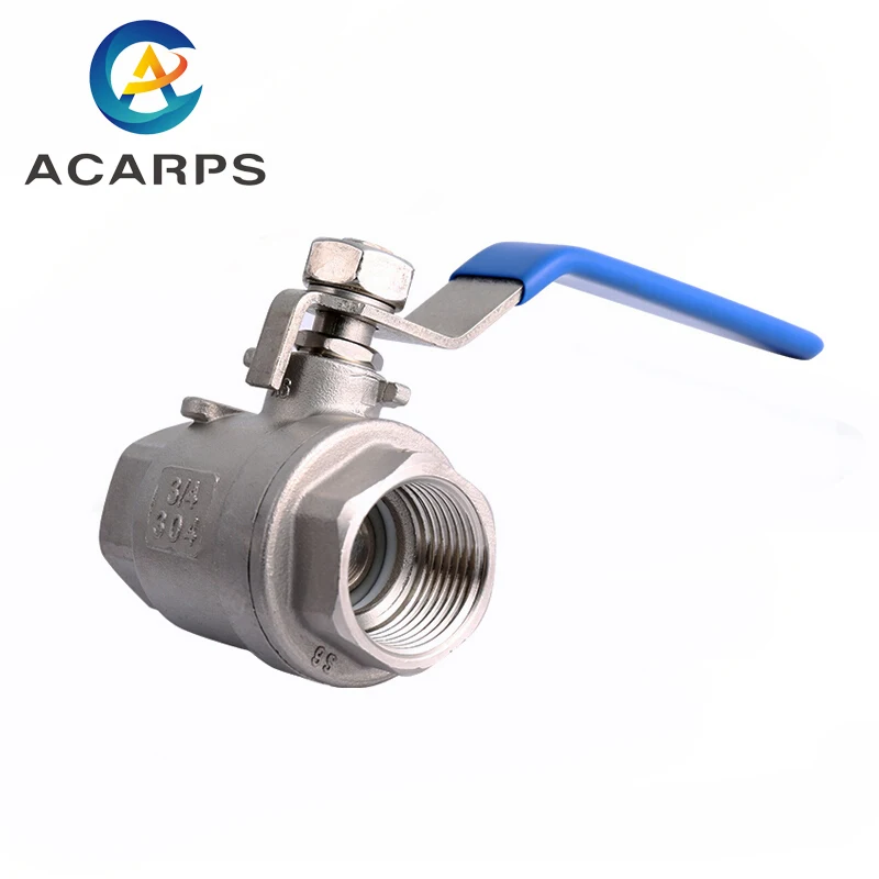 4 inch 304 Stainless Steel BSP Thread 2 piece Ball Valve