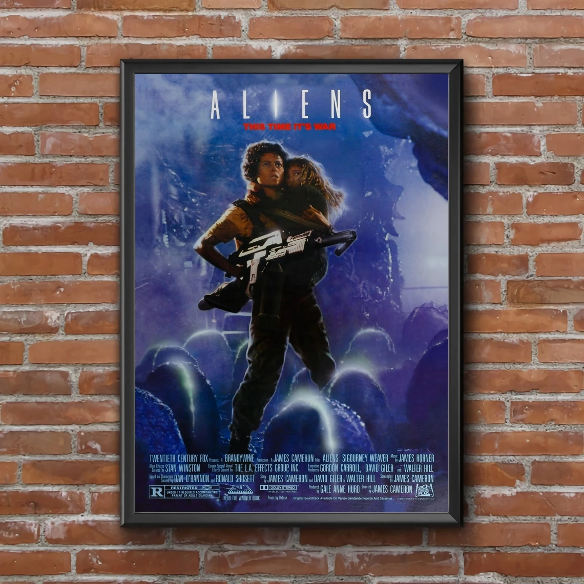 

Aliens Classic Movie Poster Canvas Print Home Wall Painting Decoration (No Frame)