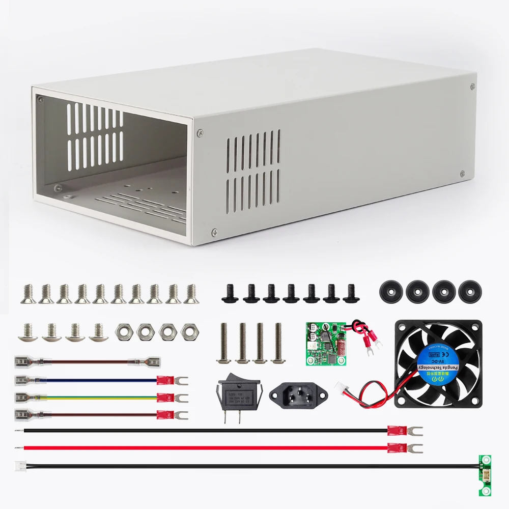 

RD6006P RD6006PW Module Buck USB WiFi DC 60V 6A Voltage Current Step down Power Supply Adjustable Converter S400 Case