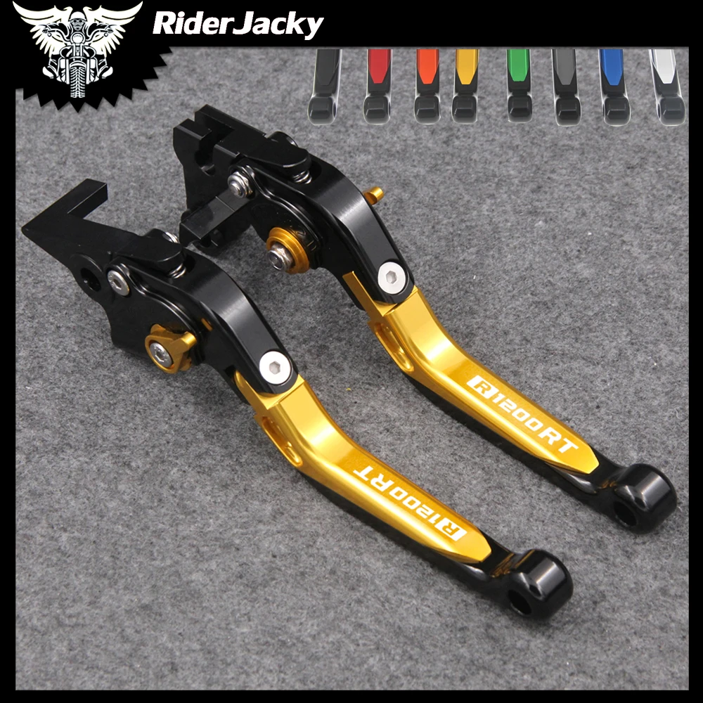 RiderJacky Folding Extendable Motorcycle Brakes Clutch Levers For BMW R 1200RT R1200 RT R1200RT (2014+up) 2014-2018 15 2016 2017