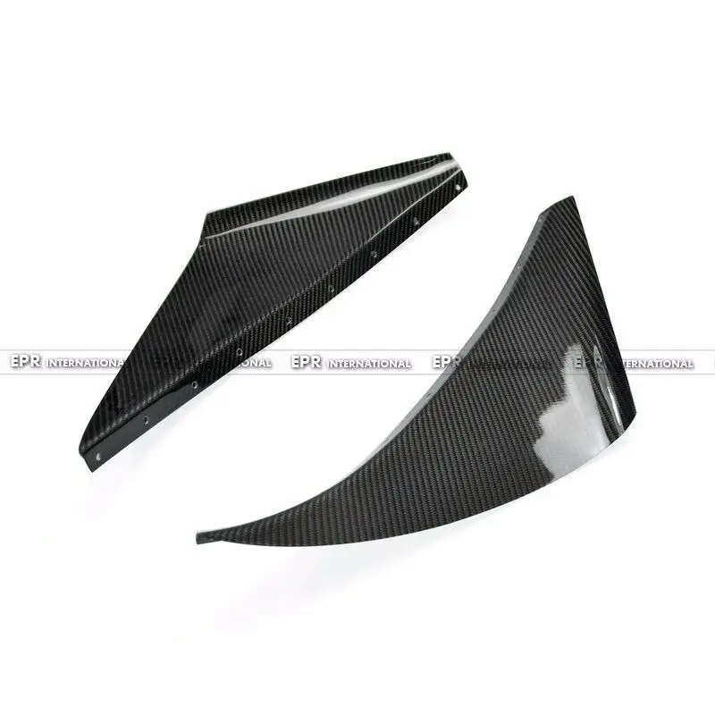 For Toyota Supra MK4 JZA80 Front Bumper Canards Trim Addon Bodykits Carbon Fiber