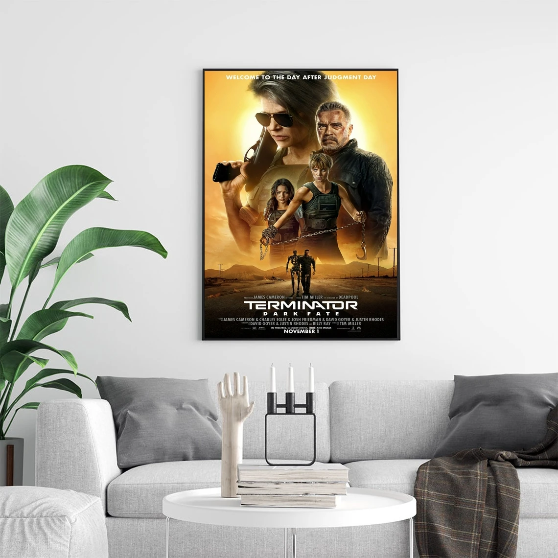 Terminator Dark Fate - 2019 Movie Poster Home Decor Classic Movie Cover Art Photo Canvas Poster Print Wall Painting