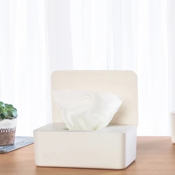 New Wet Tissue Box Desktop Seal Baby Wipes Paper Dispenser Napkin Storage Holder Lid