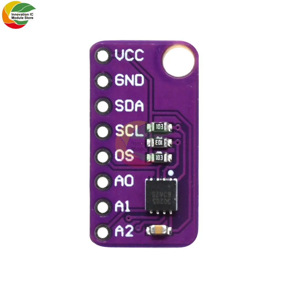 High Accuracy MAX30205MTA MAX30205 Human Body Temperature Sensor Module Low Voltage Measuring Skin Wristband Temperature Sensor