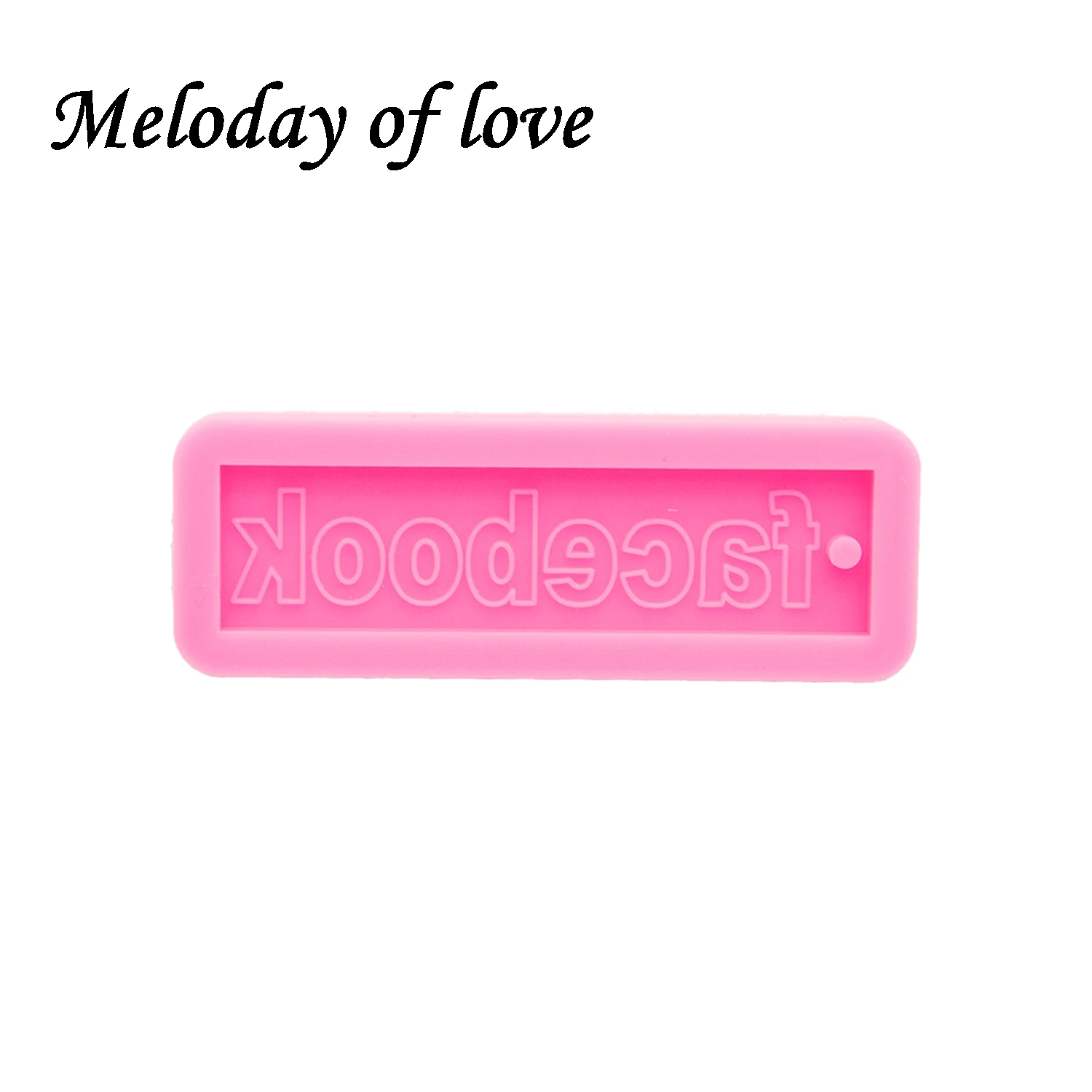 Glossy Square Silicone Resin Mold for Keychain, Epoxy Jewelry Resin Casting Moulds , Clay Molds in Sculpture DY0820