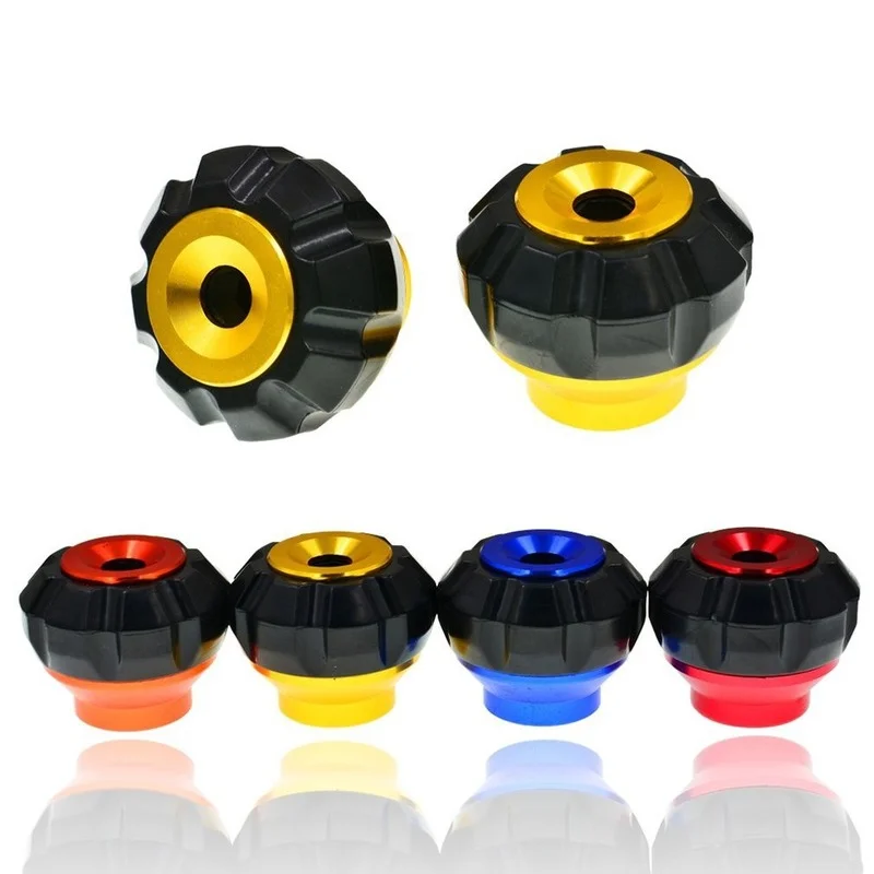 

Modified electric vehicle front fork cup CNC scooter wheel protect part universal moto falling protection motorcycle crash pad