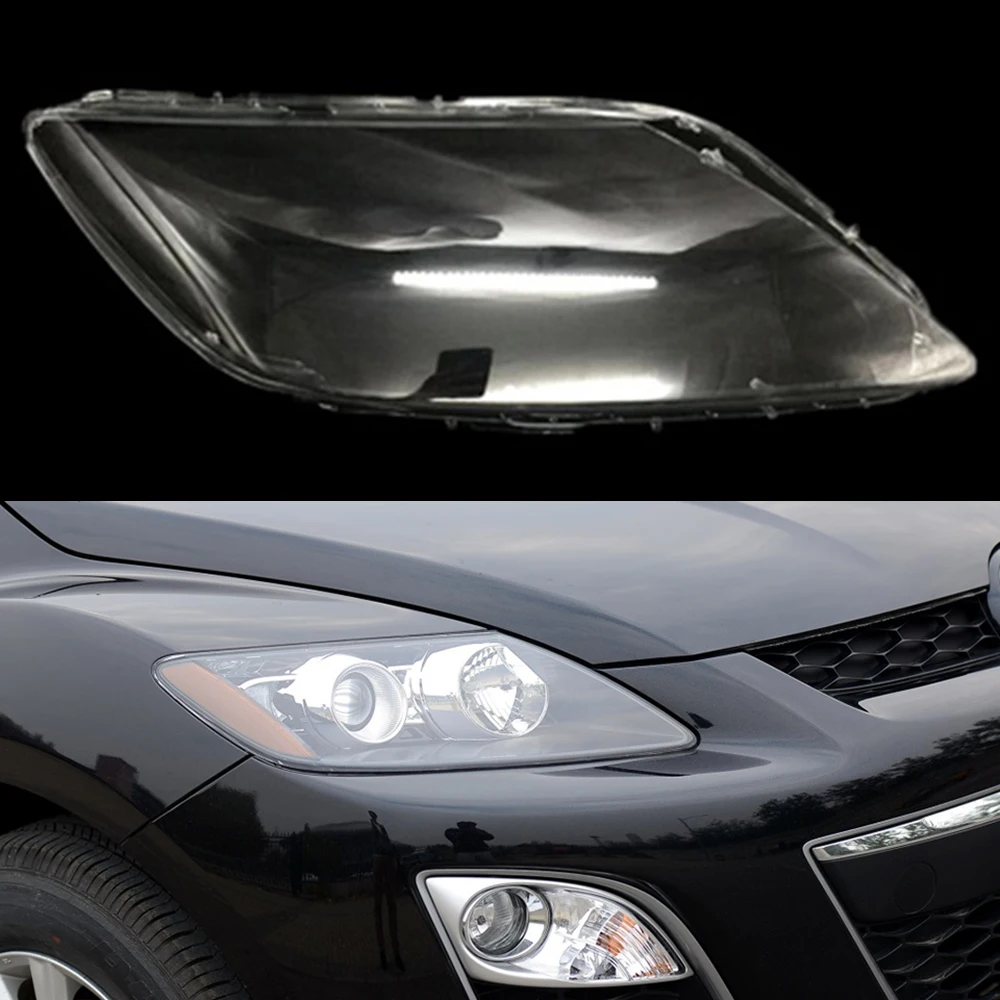 For Mazda CX-7 2008~2016 Front Headlamps Transparent Cover