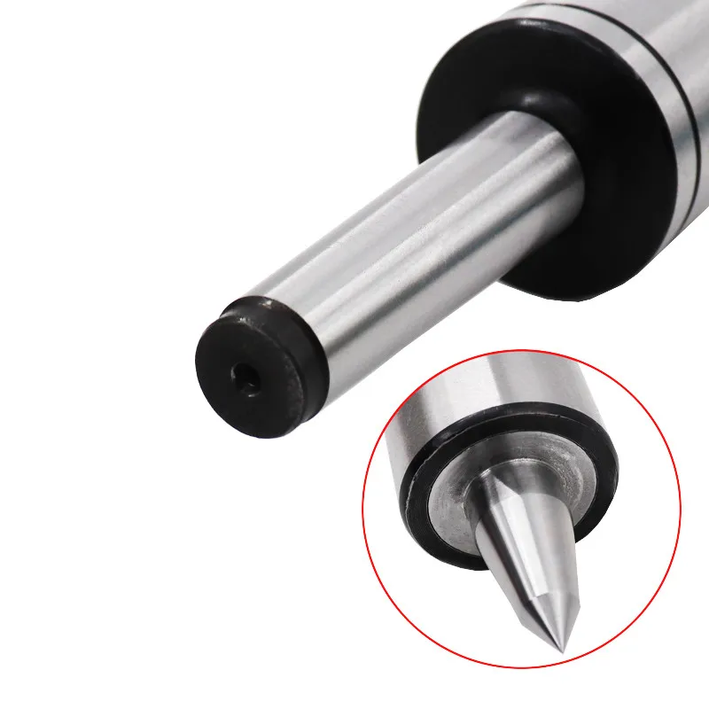 Imagem -03 - Rolamento Conector para Ferramenta de Torneamento Precisão do Centro Vivo Mt2 de Nariz Longo Rolamento Conector Morse para Ferramenta de Torneamento de Torno Peça