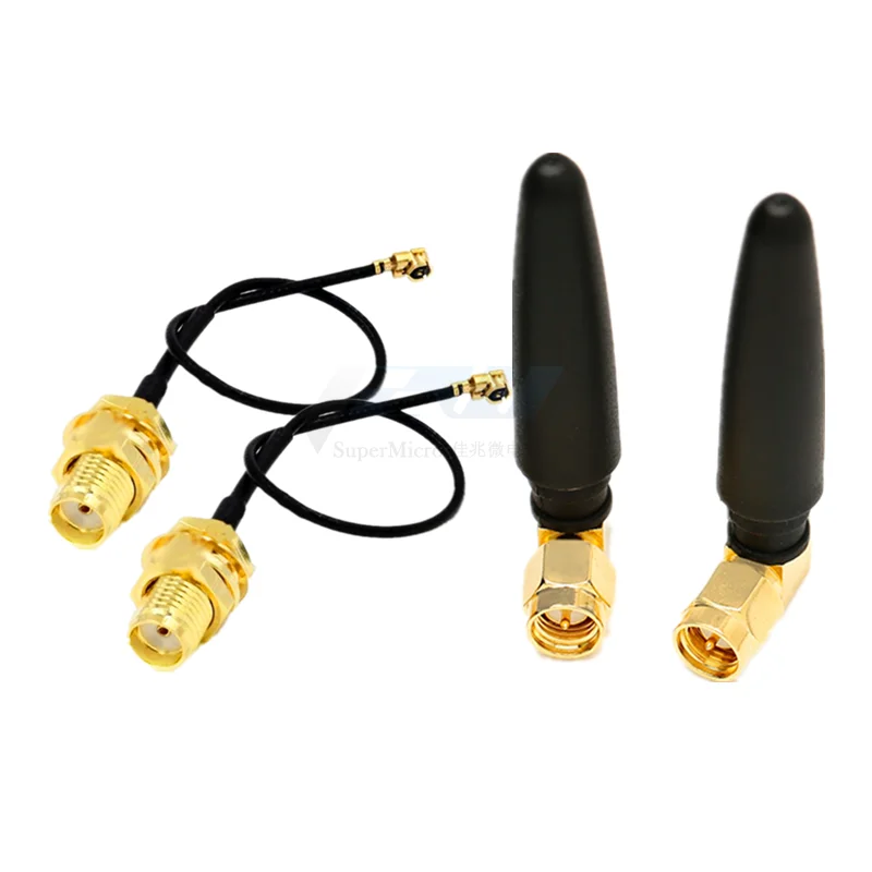 433MHz Antenna + IPEX IPX ufl. Pigtail Cable 1.13 Lora Lorawan 3dbi GSM Antennas 433 MHz Directional Antenne SMA Male Connector