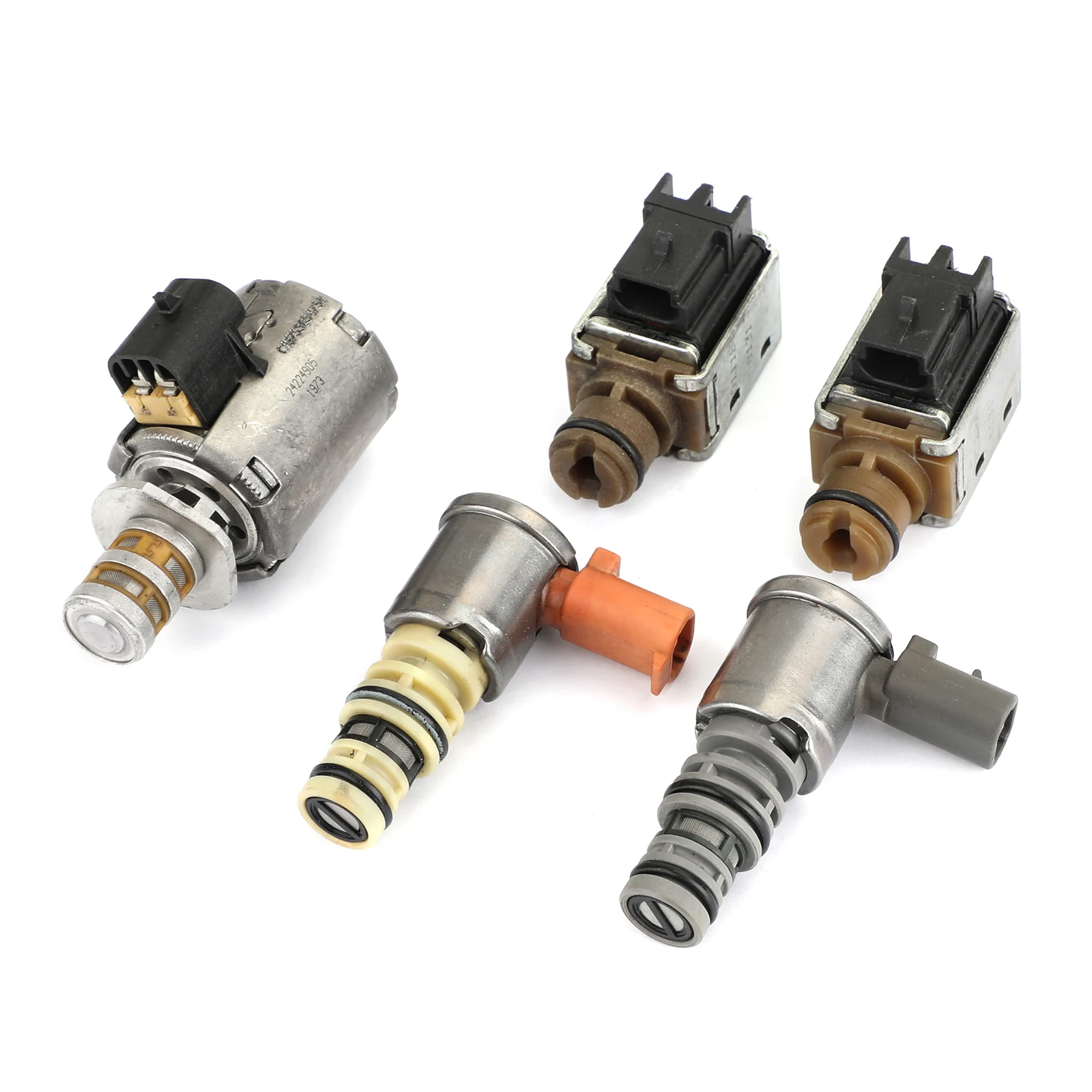 

Artudatech 5pc Set 4L60E Transmission Solenoid Kit Fits For TCC EPC Shift 2003-On Auto Parts