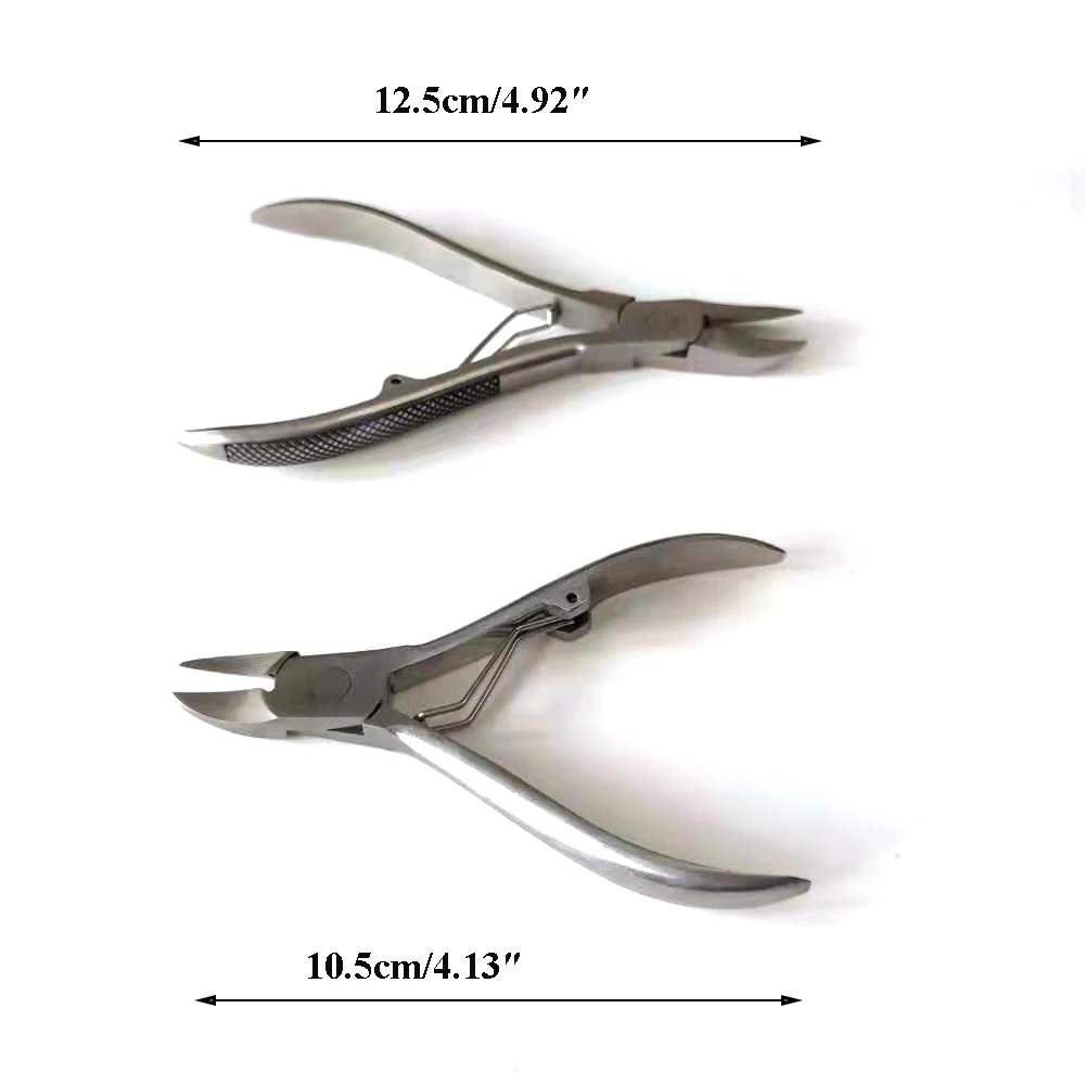 1PCS Piglet teeth tooth cutter stainless steel cutting device clamp plier curved tip piggery farming veterinary equipment