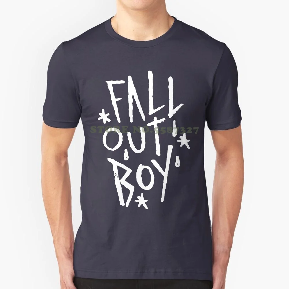 Fall Out Boy 'scratch' T Shirt-Nuevo Y Oficial T Shirt Discount 1 Cotton T Shirt For Men's