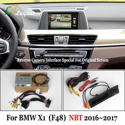 Bmw x1 f48 2016 2017 idrive 4.0 nbtシステム用のリバースカメラキット,オリジナルのhdリアビューアップデート,コーディング不要