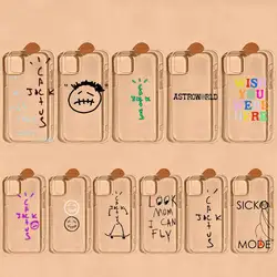 Travis Scott Huncho Jack ASTROWORLD TOUR Sicko Mode Phone Case for iPhone 11 12 13 mini pro XS MAX 8 7 6 6S Plus X 5S SE 2020 XR