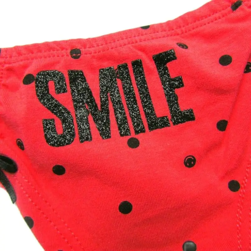 Candywiśnie Smile Dots Sexy stringi 3 kolory Mini wstążka Rose Pink Tback kobiety stringi Victoria figi kobiece bezszwowa bielizna