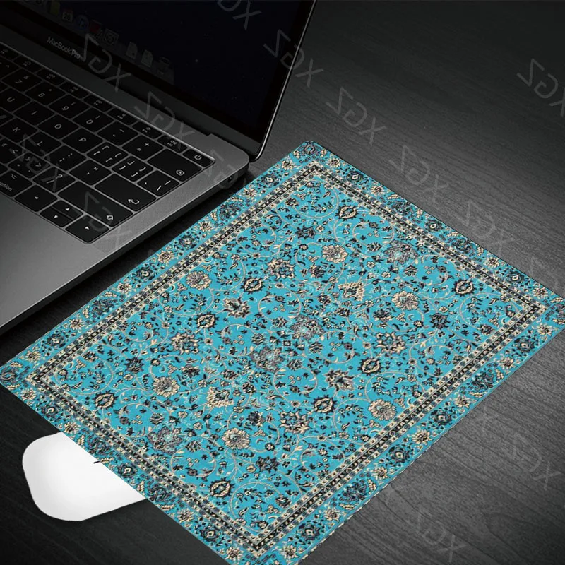 Yzuoan Fashion Personalized Cool Persian Rug Small Mouse Pad PC Computer Mat Smooth Writing Pad Desktops Mate Gaming Mouse Pad