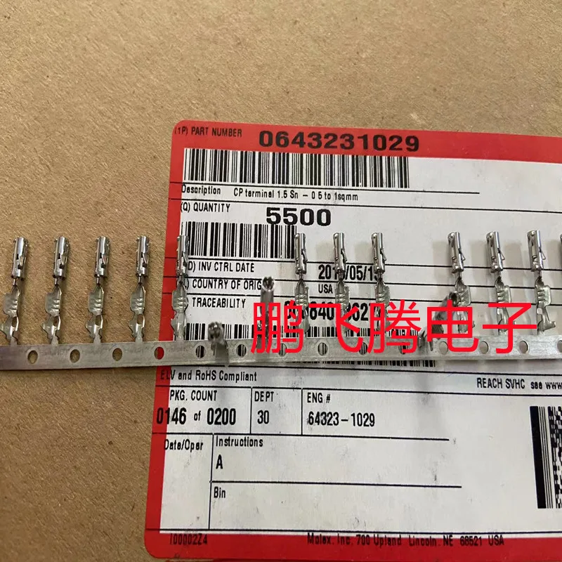 

Оригинальный провод Molex 643231029 64323-1029 Φ/Pins 18-20 AWG для ремонта и замены проводки