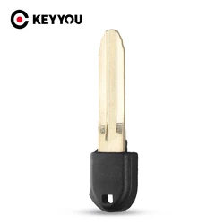 KEYYOU New Car Key Fob Blade For TOYOTA PRIUS 2004-2009 Corolla Verso Uncut Insert Key TOY43 Smart Remote Emergency Blank