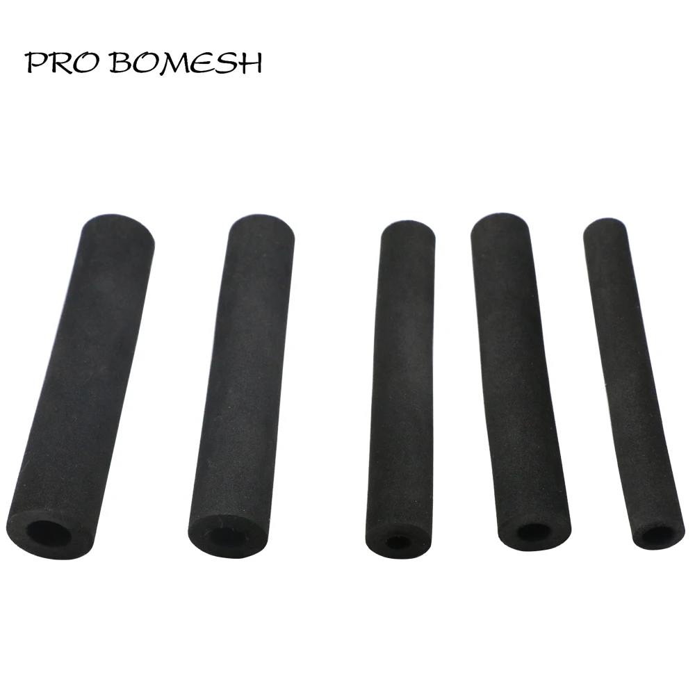 ProBomesh 10Pcs/Pack 9cm Lightweight EVA Reel Seat Arbors O.D 11mm 14mm 15mm 17mm 19mm DIY Fishing Rod Building Component Repair