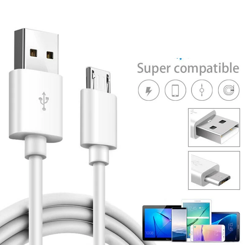 11 mm Micro Usb Cable Long Plug Charging Cord Wire For Oukitel K10000 Pro C12 C13 Umidigi A5 A3 Blackview A60 A7 Bv5500 Zoji Z8