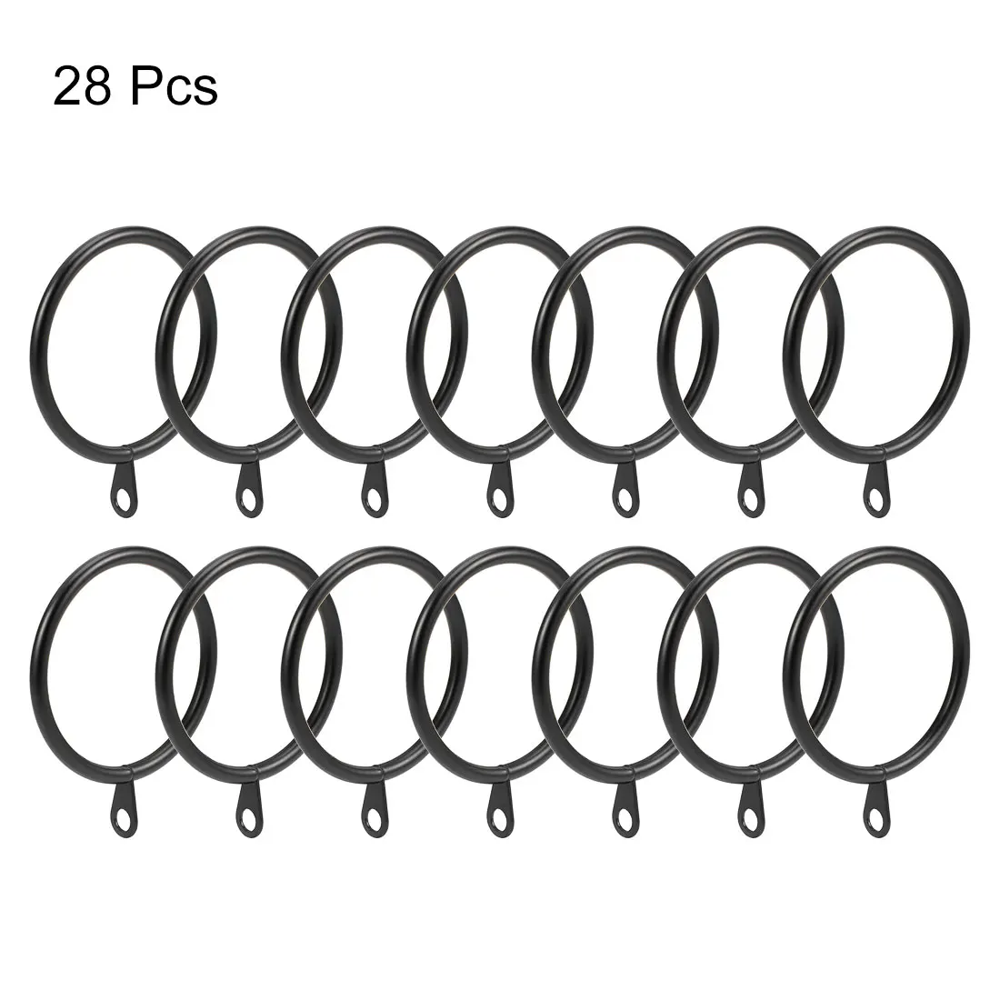 28Pcs 45มม.ม่านอาบน้ำม่านผ้าม่านโลหะตะขอแขวน Bath เครื่องมือห้องผ้าม่านอุปกรณ์เสริมสำหรับผ้าม่านแท่ง