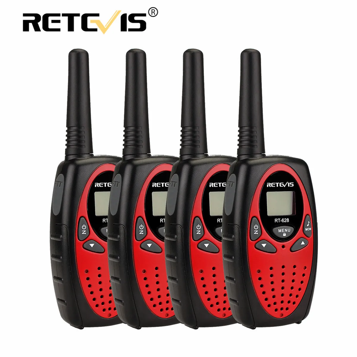 

Рация Retevis RT628 PMR446, портативное радио, 4 шт., 0,5 Вт