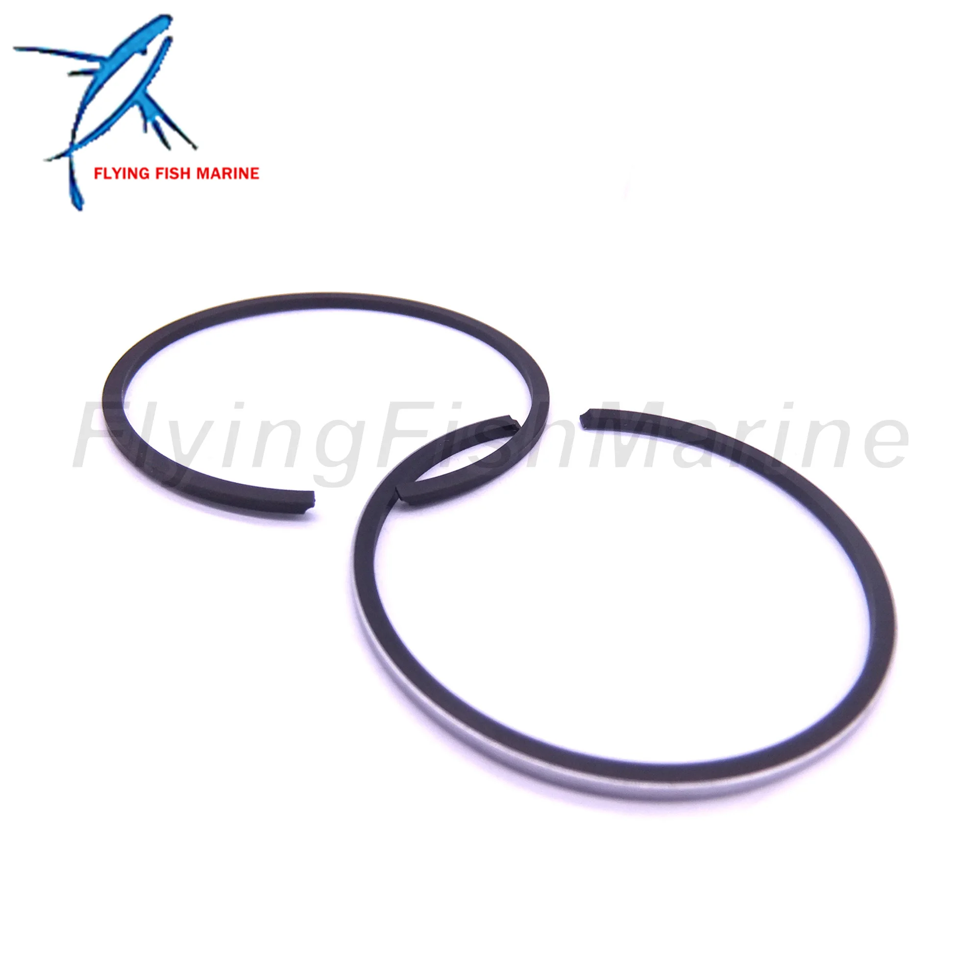 Outboard Engine 39-803678A3 39-8M0080355 Piston Ring Set STD for Mercury Mariner 6HP 8HP 9.8HP, 50mm view 6