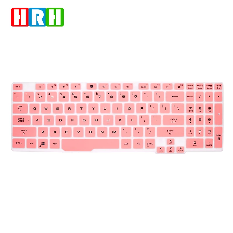 HRH Selling high quality  Keyboard Covers Keypad Skin Protector For ASUS Tianxuan 15.6 Flying Fortress 8 laptop protector