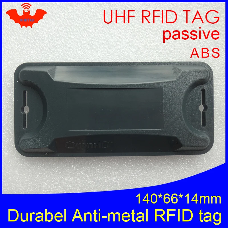 UHF RFID anti-metal tag 915mhz 868m Alien Higgs3 140*66*14mm EPC Gen2 6C durable ABS long range smart card passive RFID tags