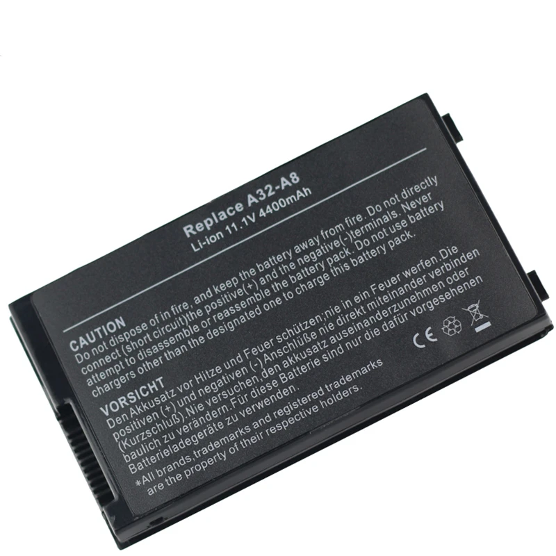 

High-Quality 4400mAh Laptop Battery For ASUS A32-A8 F80S F8S X81 F8 X81S N81V A8J Z99 Z99I A8 X80 Z99HE Z99JA Z99JEX83FM Pro21F