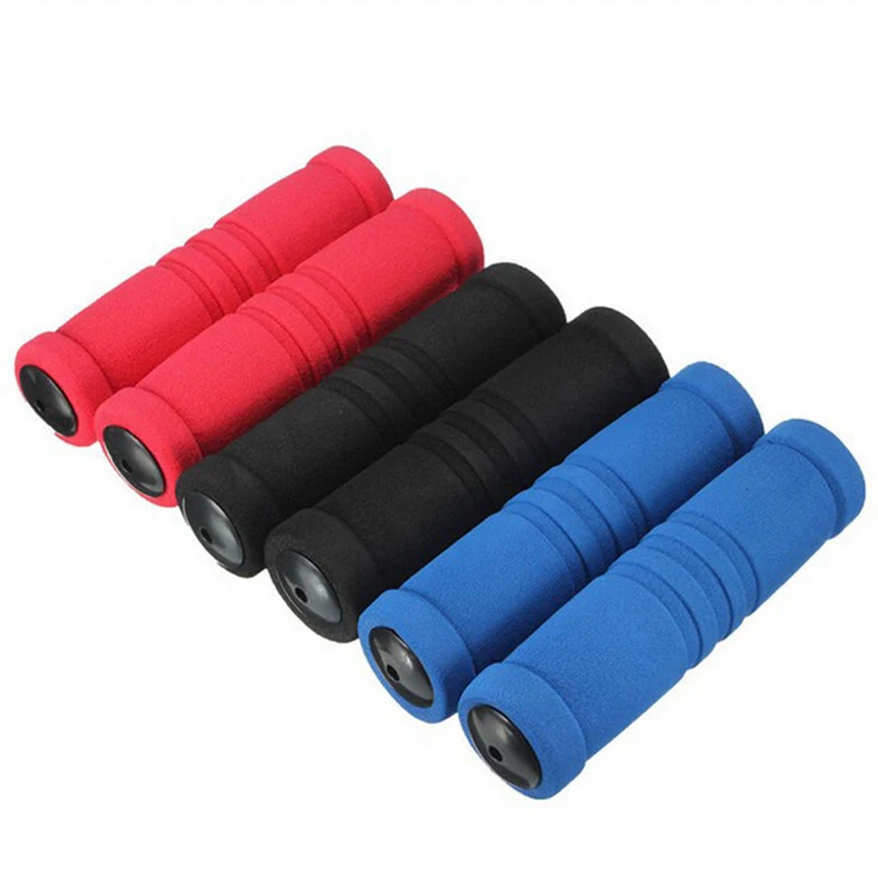 1 Pair MTB Bike Bicycle Handle Handlebar Soft Sponge Bar Grips Nonslip Bicycle Handle Cover