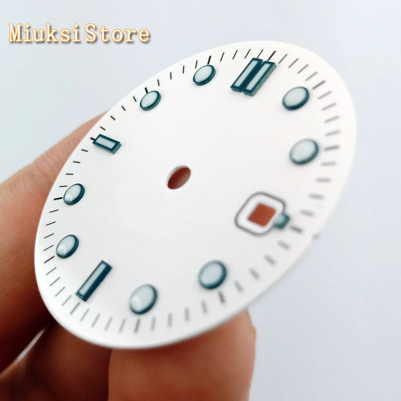 Bliger 31mm sterile white watch dial for ETA 2836/2824 Miyota 8205 8215 821A Mingzhu DG2813 3804  movement