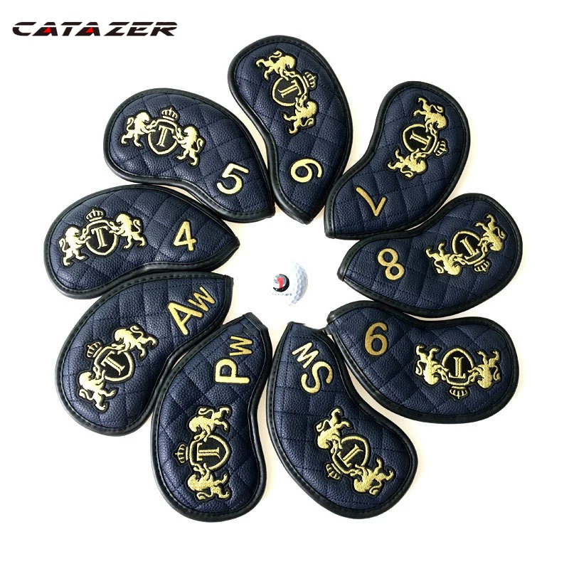 

Golf Iron Head Cover #4-9 PAS Light PU Golf Irons Set Headcovers for Men Women 6 Colors Free Shipping Golf Iron Head Covers