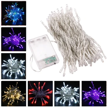 電池式のクリスマスライトガーランド,妖精,結婚式,バルコニー,家,屋外の装飾用