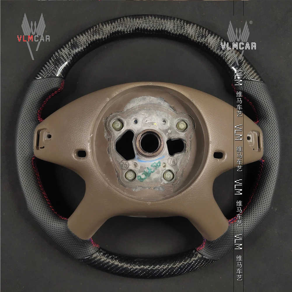 Private Custom Carbon Fiber Steering Wheel For Benz ML 320 350 2015 Support Customize All Model Year Auto Parts Bodykits