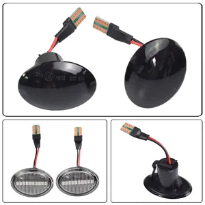 2 PCs Auto Seitenlichter Lichter zurück zu fiat 500 500c 500L Dynamische LED -T10 -Lampen für Abarth 500 595 695 Auto Stoßstange Auto Licht 10 Hauptverkauf Fiat Light 500 - №4