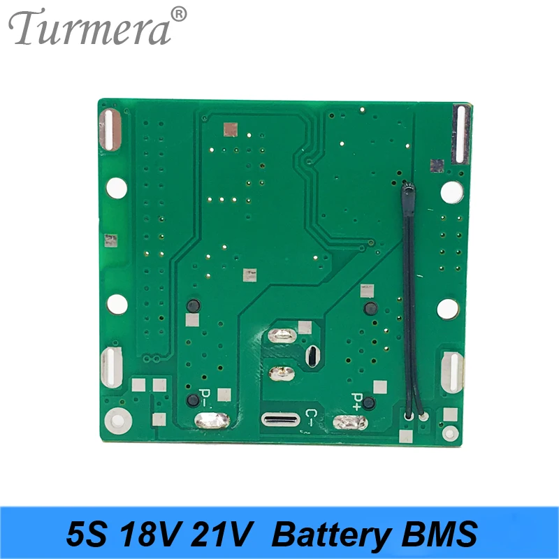 5S 18v 21v 20A แบตเตอรี่ลิเธียม Li-Ion BMS 18650 ไขควงแบตเตอรี่ shura ป้องกันเครื่องชาร์จ fit Turmera ใหม่คุณภาพสูง