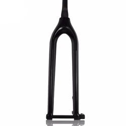 THRUST Mountain Bike Bicycle fork 29er carbon fibre fork disc brake tapered 15mm Rigid fork carbon mtb bike bicycle Accessories