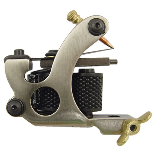 Tattoo machine 10 Copper Coils permanent makeup Tattoo Supplies Makeup Tattoo Pen Machine Needles tattoo Equipment