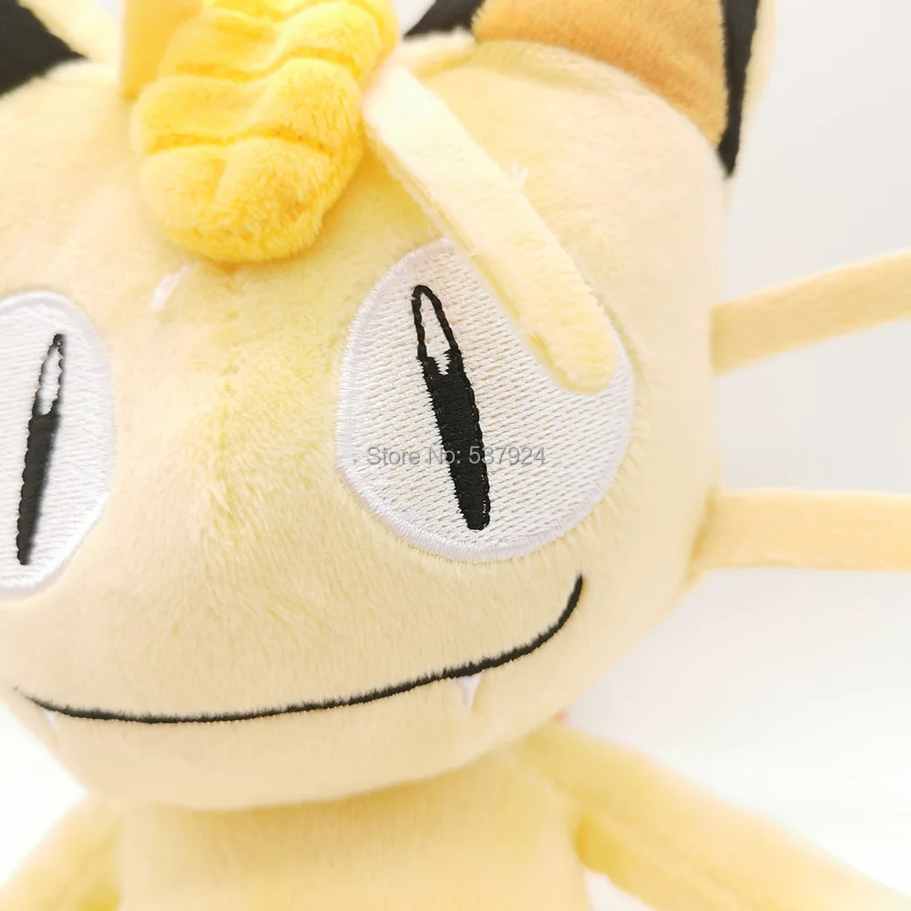 جديد 10 قطعة Meo Meowth 8 "20 سنتيمتر دمية قطيفة #6