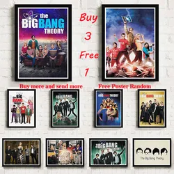 The Big Bang Theory Movie White Coated Paper Posters Wall Stickers Prints High Definition Clear Image Home Decoration Frameless