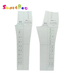 1:4 righello per pantaloni da donna per bambola prototipo di pantaloni da donna piccolo aiuta a realizzare film di carta 1/4 modello di disegno campione