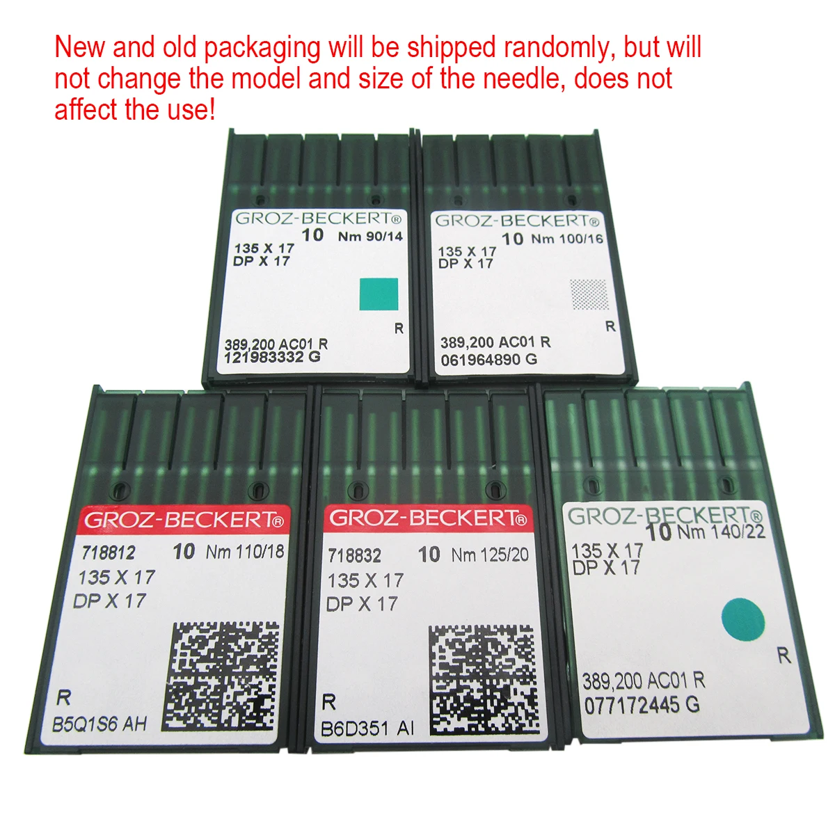 

50PCS Groz-Beckert 135X17 DPX17 SY3355 FOR Industrial Walking Foot Machine Needles