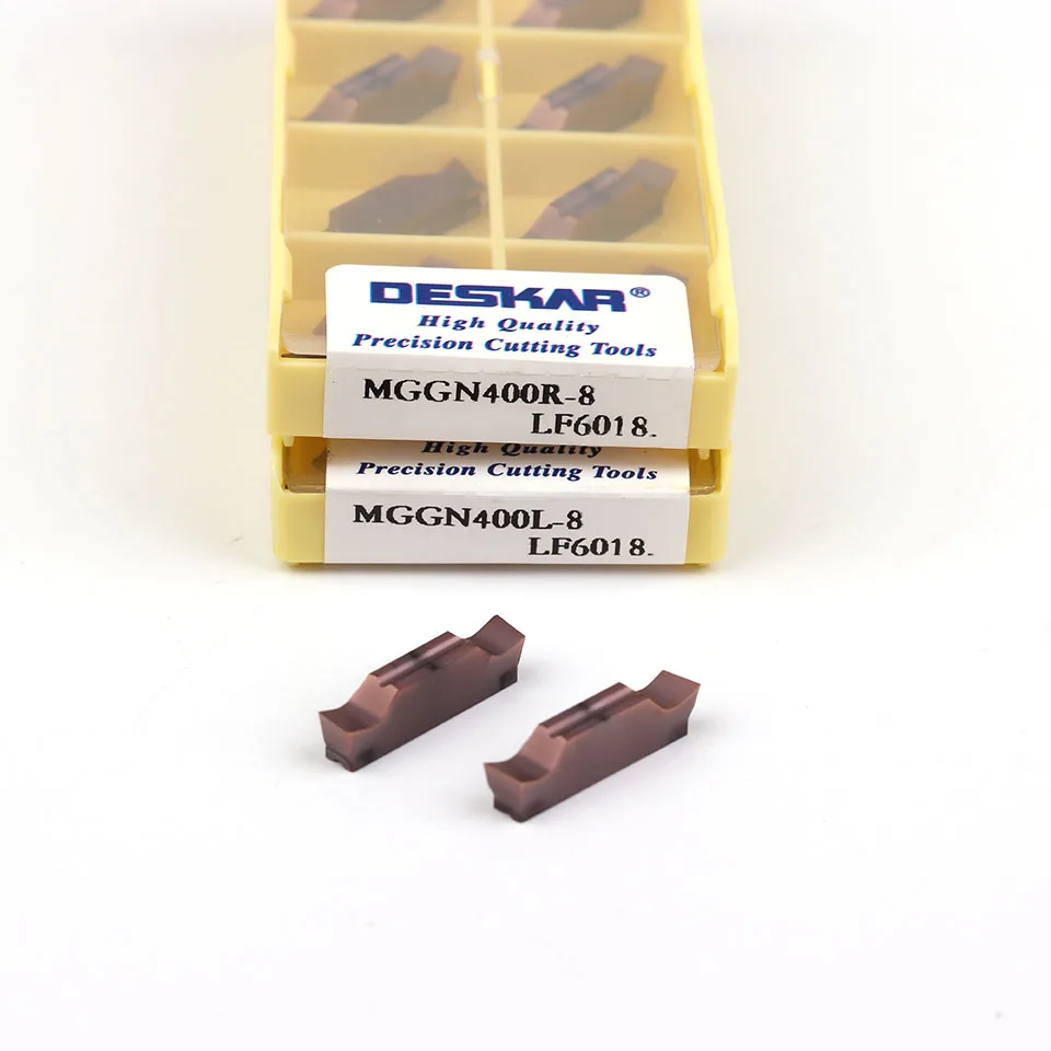 DESKAR MGGN300 R-8 R-15 MGGN150 MGGN200 MGGN250 MGGN400 MGGN500L-15 inserto In Metallo Duro scanalatura 3 millimetri inserto CNC tornio fresa