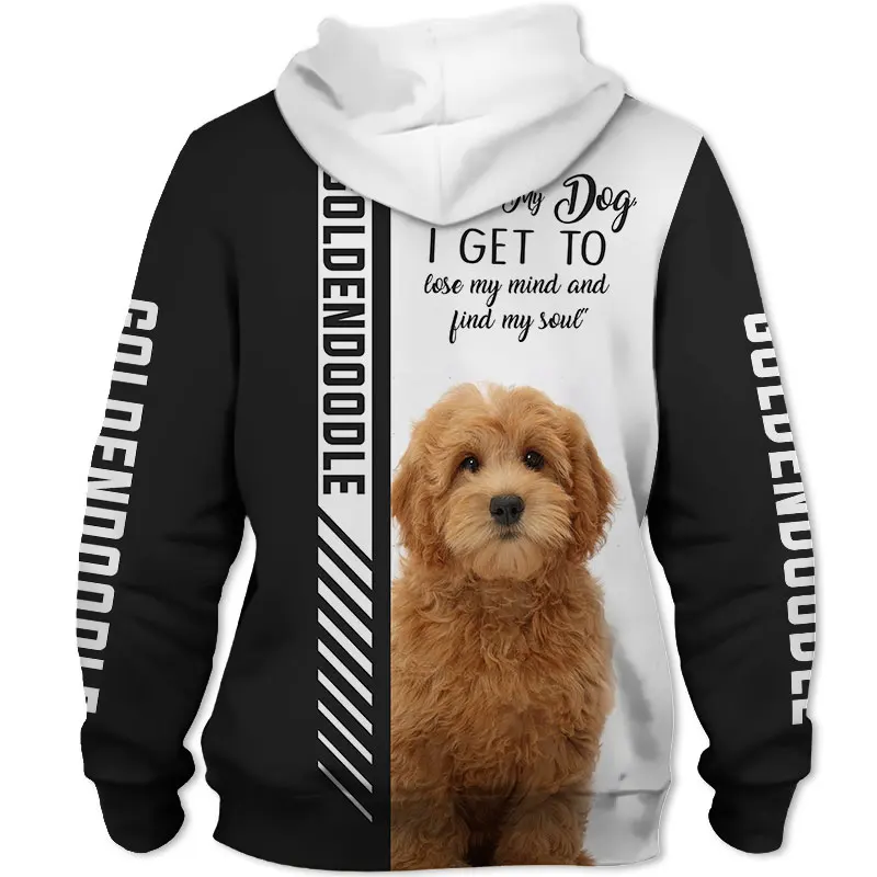 Goldendoodle Dog 3D Printed Jacket Men/women Harajuku Hoodie Unisex Casual Streetwear Sweatshirt Pullover Sudadera Hombre-1