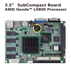 3.5” SubCompact Board with AMD Geode™ LX800 Processor PC104 Similar to AAEON GENE-5315