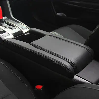 3pcs For Honda Civic 10th Gen    Car Center Console Lid Armrest Box Microfiber Leather Protection Cover