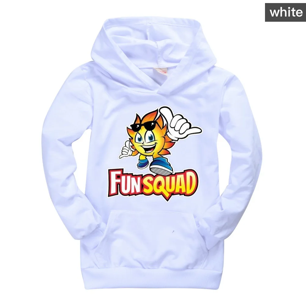 Autumn Fun Squad game Kids Girl Boys Full Sleeve Hoodie Sweatshirt Child Baby Cartoon Hoody Coat Tops Jacket Children Clothing