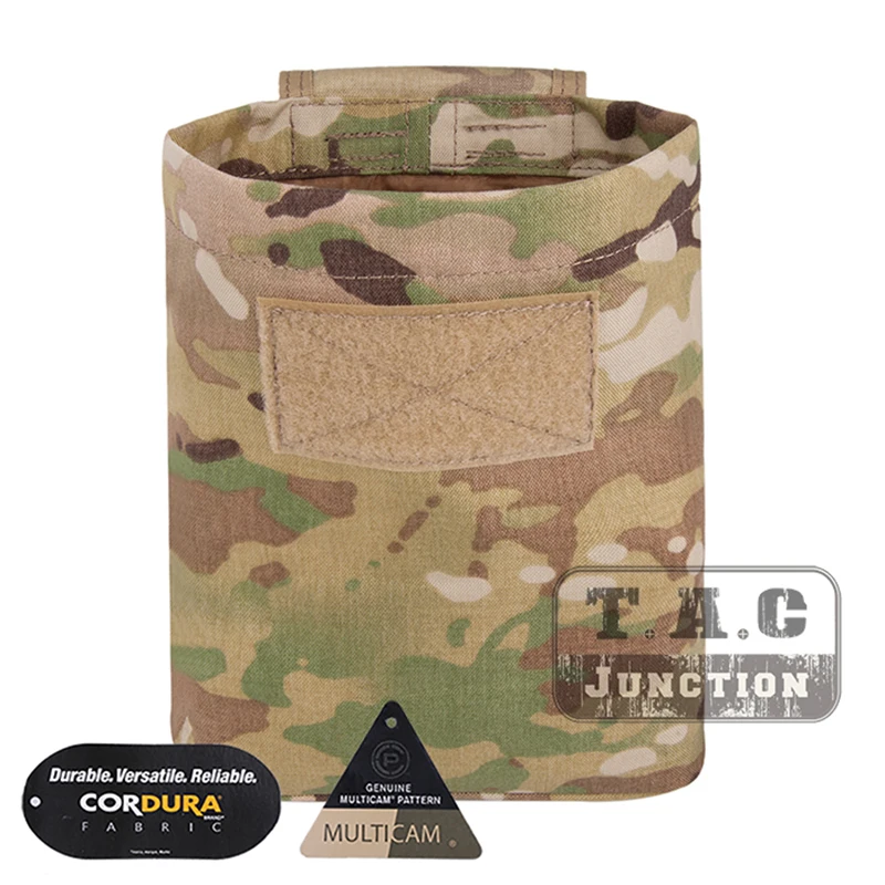 Emerson Tactical MOLLE Roll-Up Dump Pouch Emersongear Lightweight Foldable Compressible Storage Bag Camo Magazine pouches