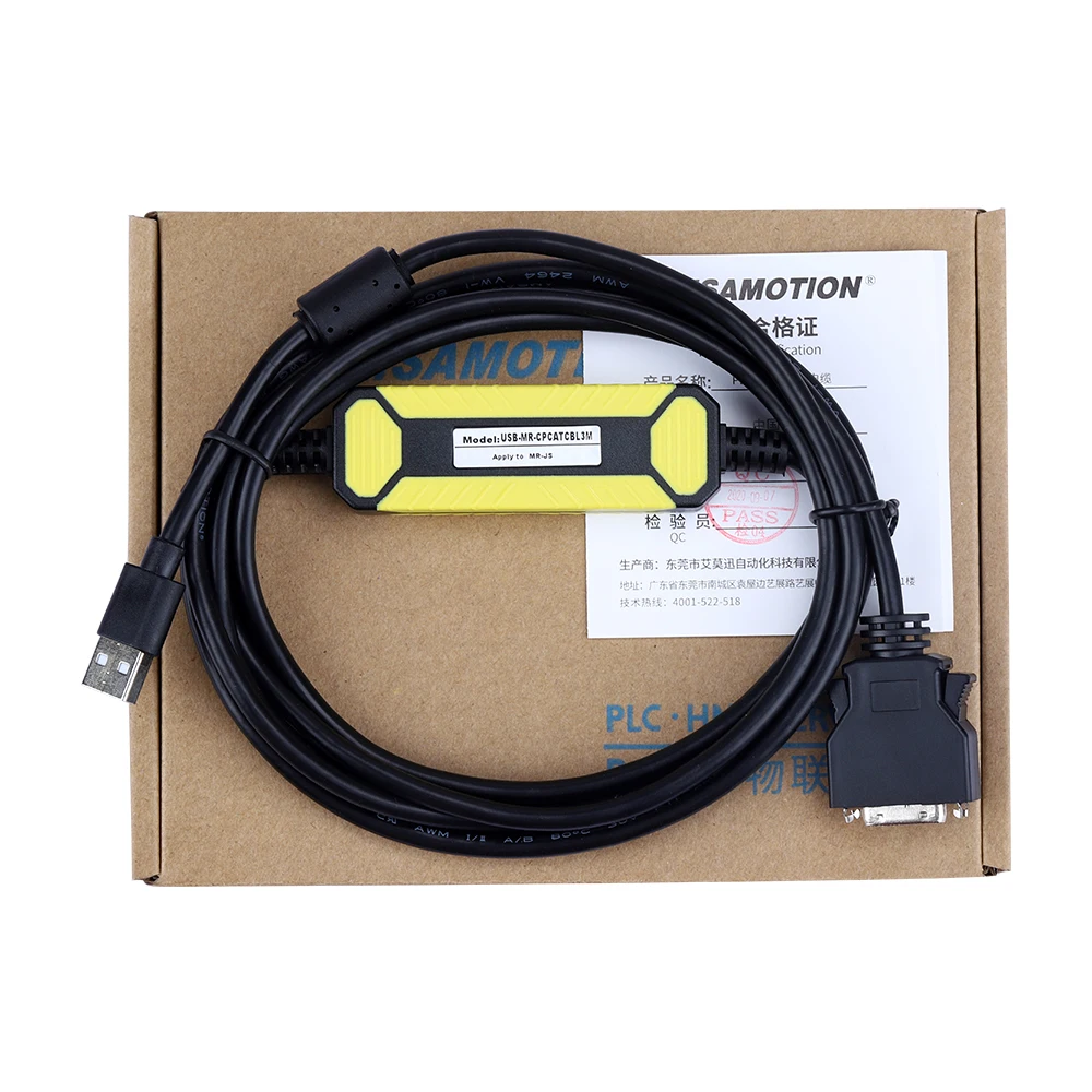 USB-MR-CPCATCBL3M untuk Mitsubishi MR-J2S/J2 Server Debugging Kabel Data Download Line